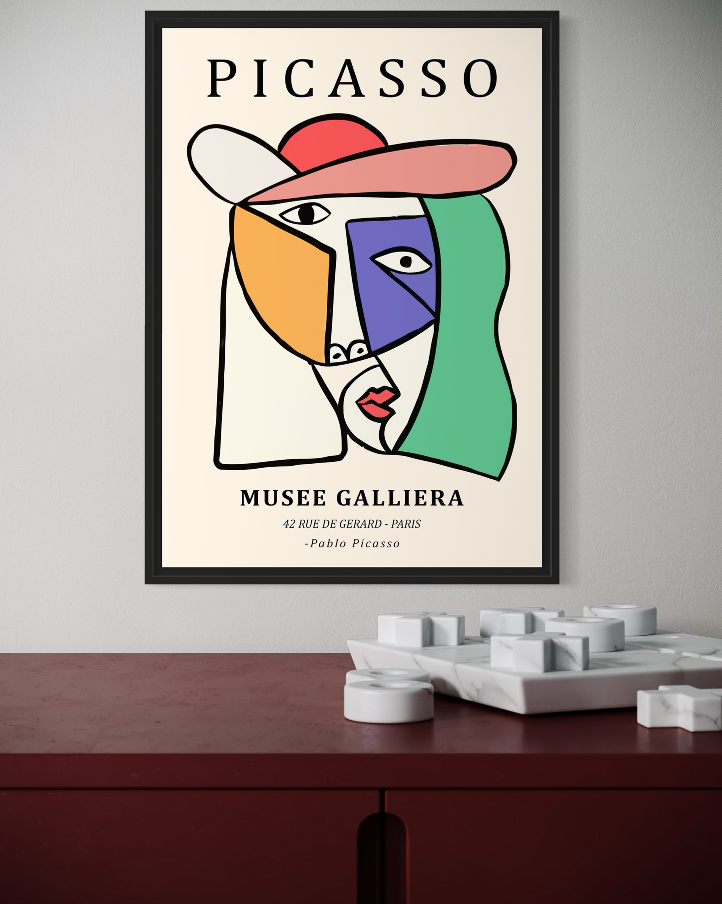 Picasso 42 Rue De Gerard Poster