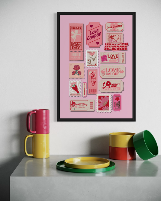 Love Coupon Poster