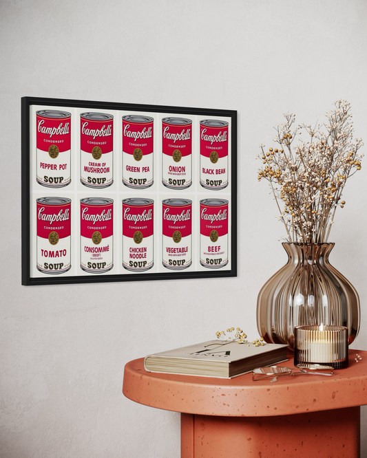 Andy Warhol Campbells Soup Poster