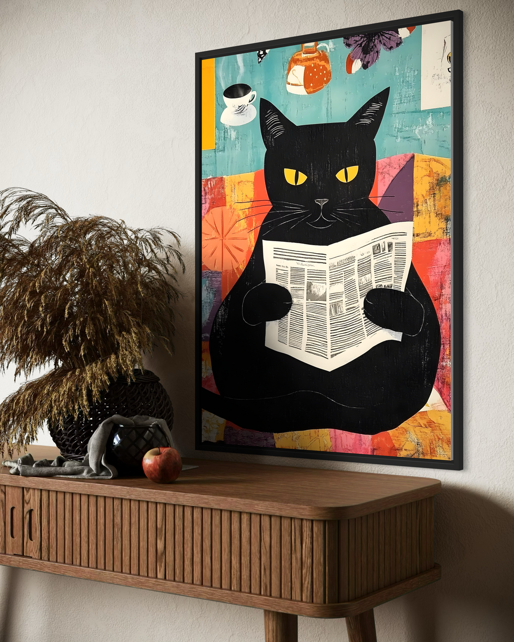Black Cat No.2 Poster