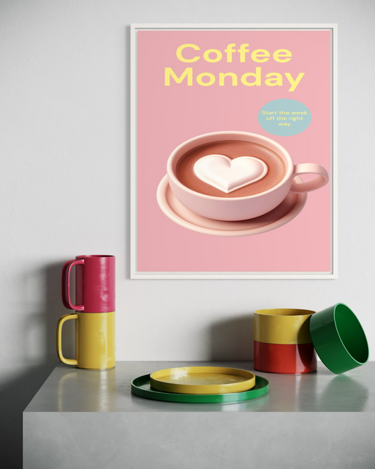 Coffee Monday Poster