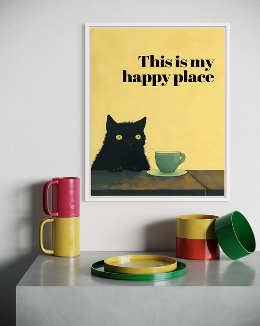 This Is My Happy Place Poster