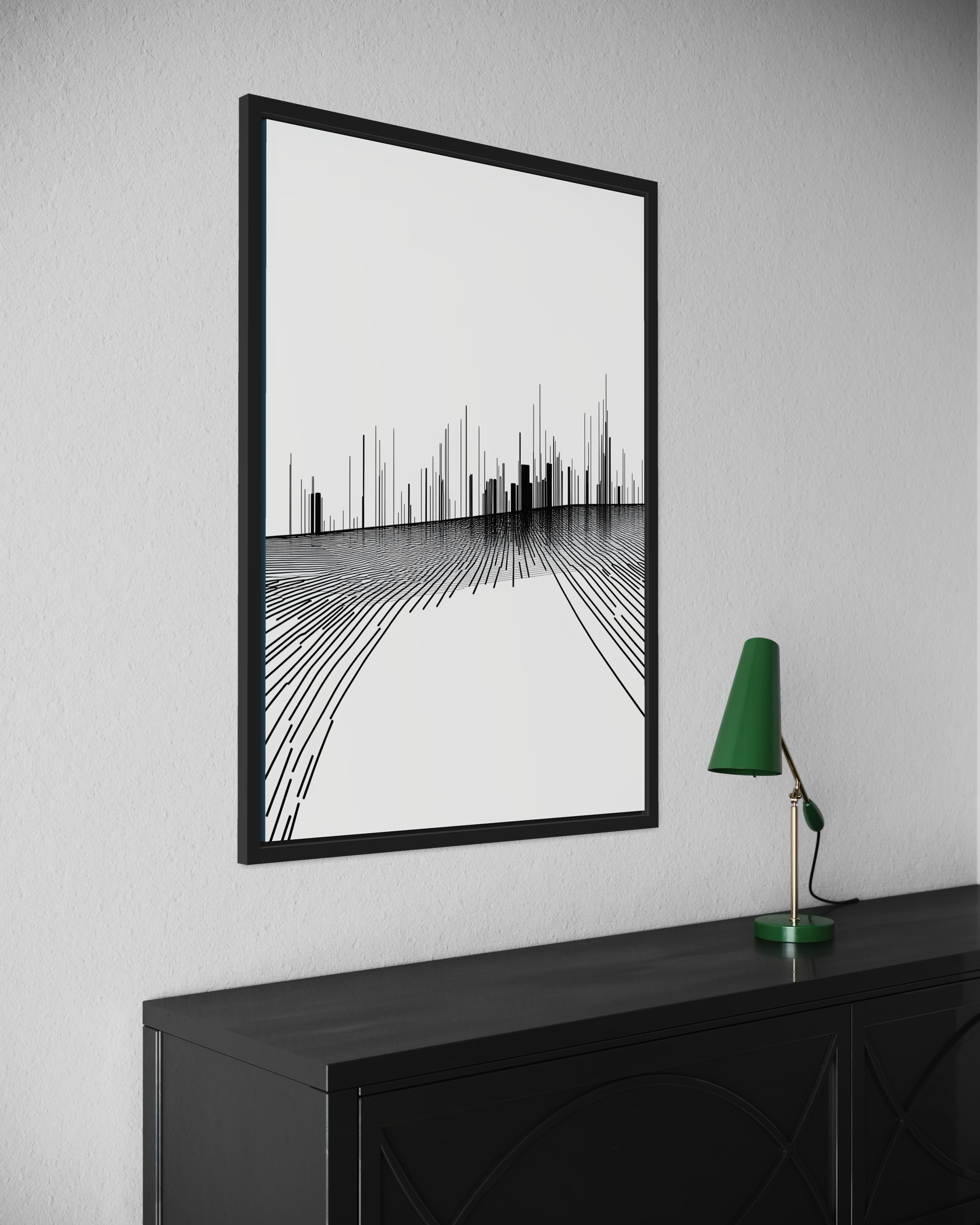 Dark Modern No.8 Poster