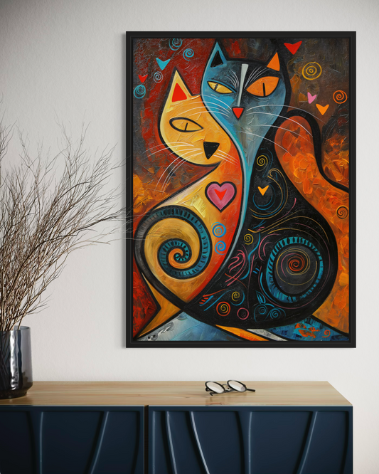The Cat No.9 Poster