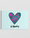Keith Haring Balancing Heart Poster