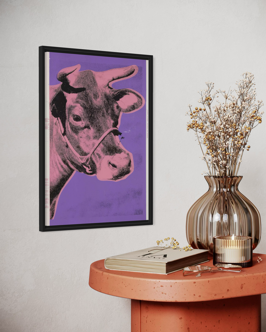 Andy Warhol The Cow Poster