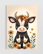 Sevimli İnek Poster