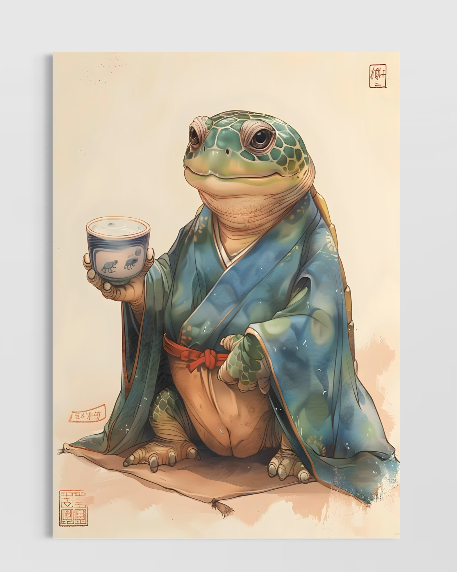 The Frog Poster