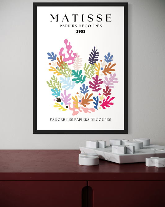 Matisse Papiers Decoupes No.3 Poster