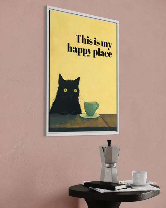 This Is My Happy Place Poster