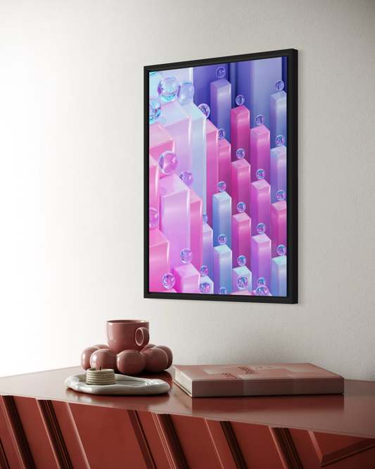 Dijital Sanatın Yükselişi Poster