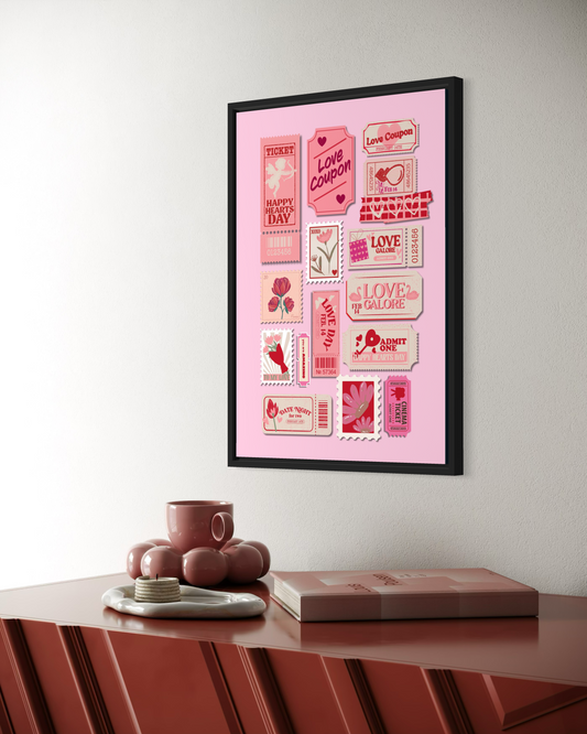 Love Coupon Poster