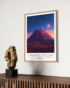 Pyramids of Giza Poster