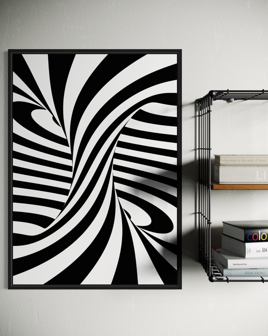 Dark Abstract No.12 Poster