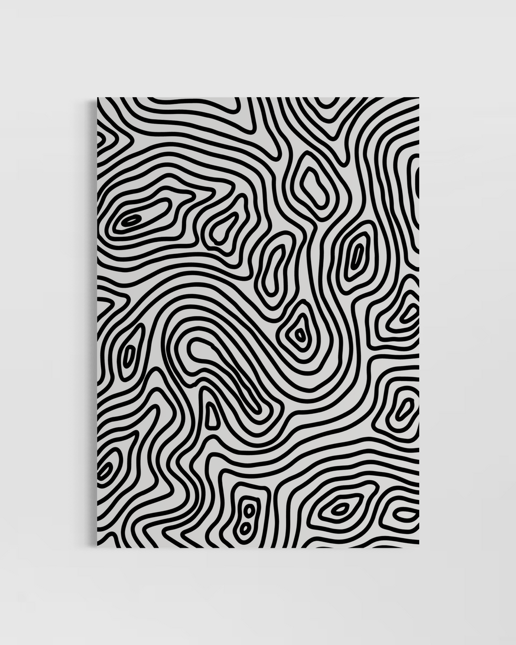 Dark Abstract No.13 Poster