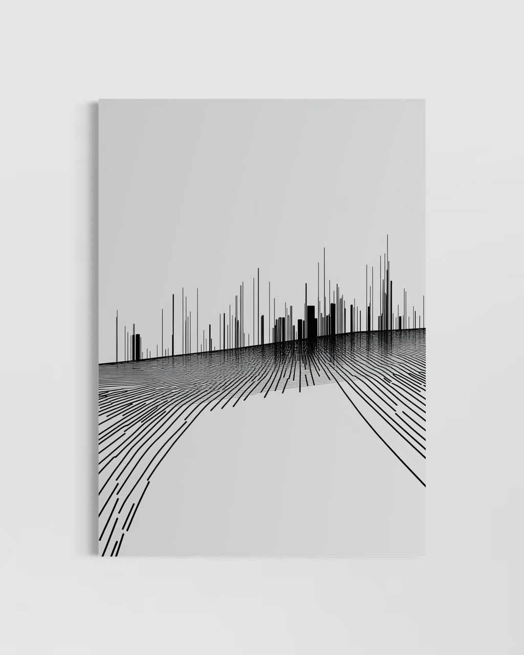 Dark Modern No.8 Poster