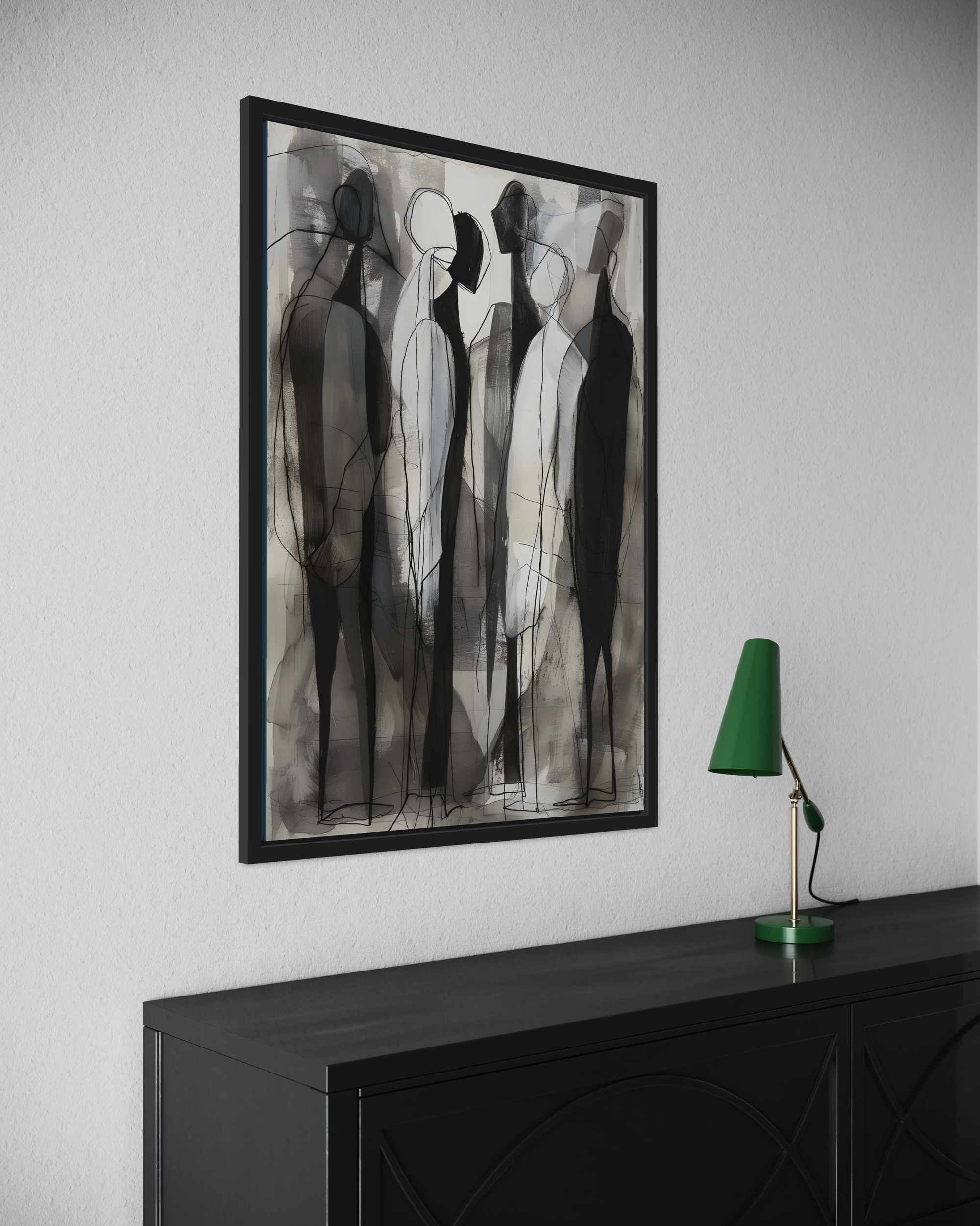 Dark Modern No.2 Poster