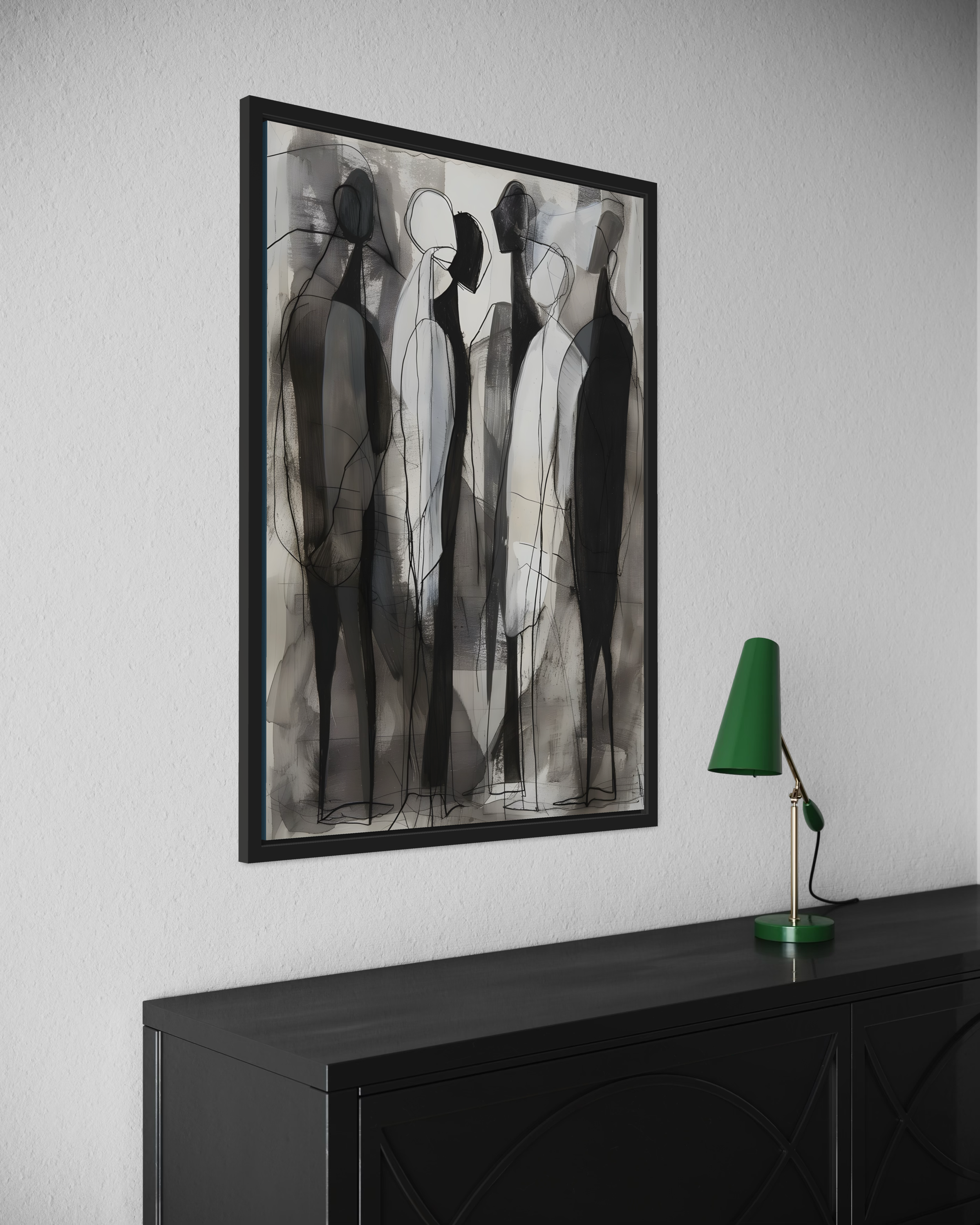 Dark Modern No.2 Poster