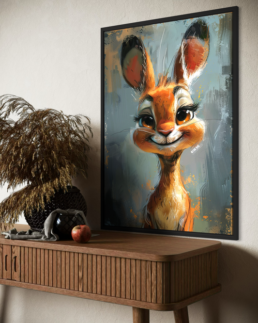 Baby Gazelle Poster