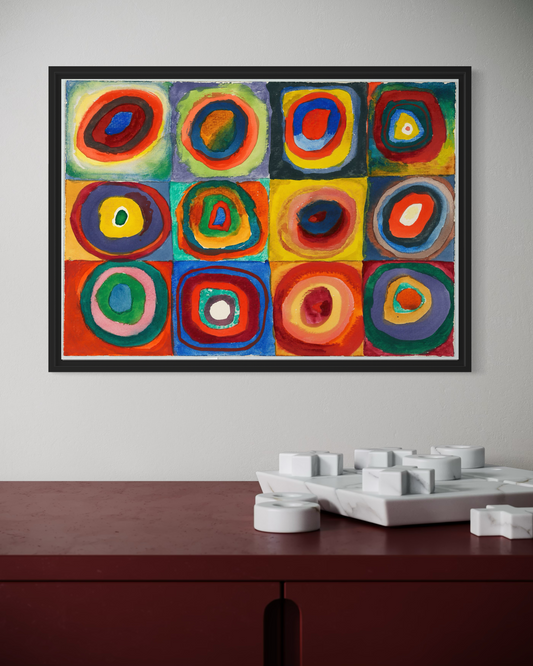 Wassily Kandinsky Color Study Poster