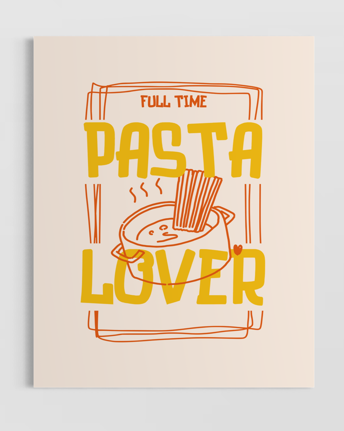 Pasta Lover Poster