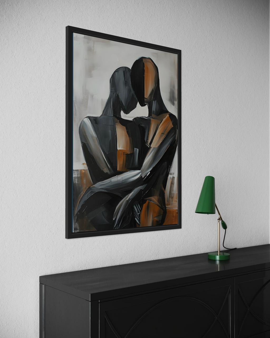 Dark Modern No.5 Poster