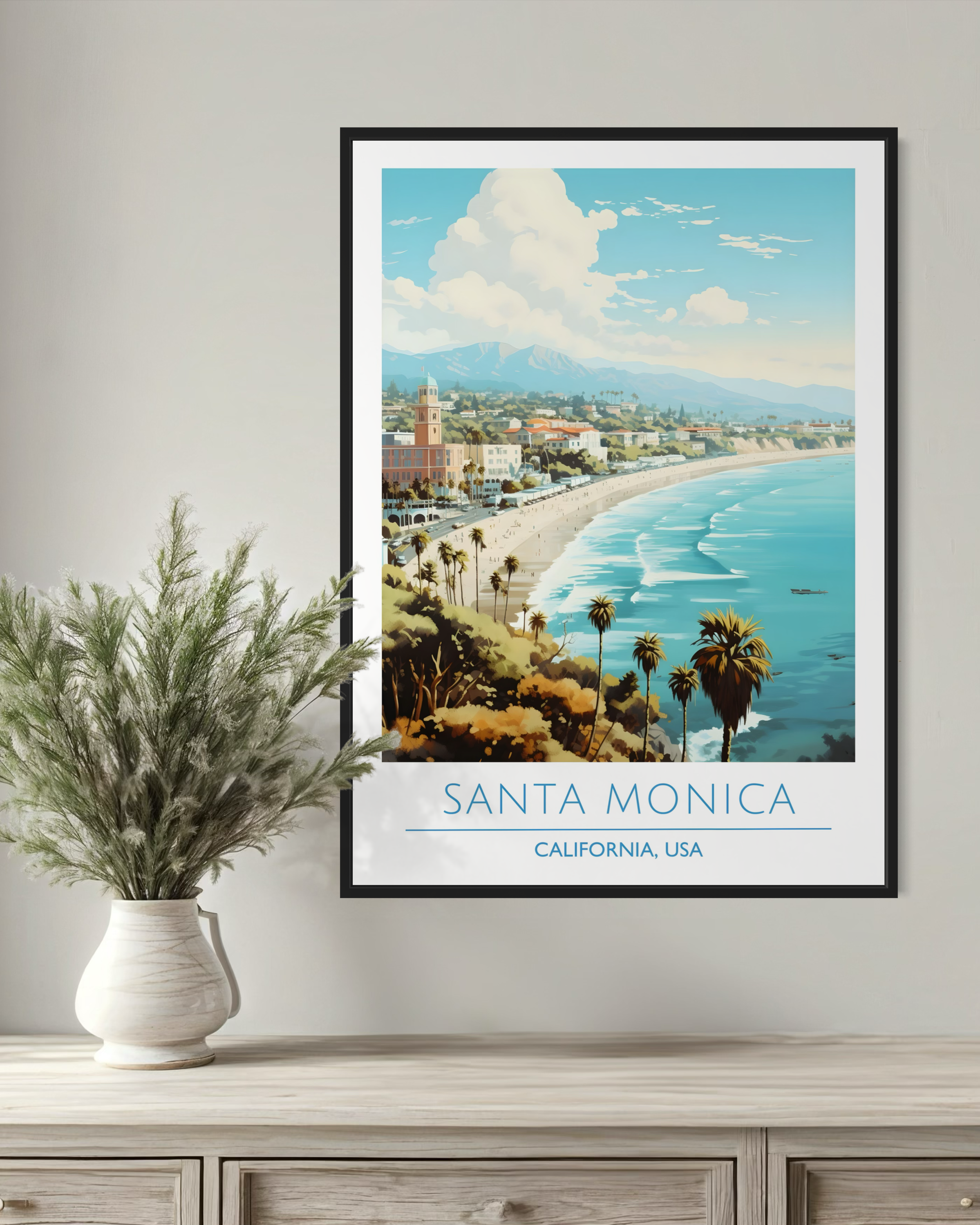 Santa Monica Poster