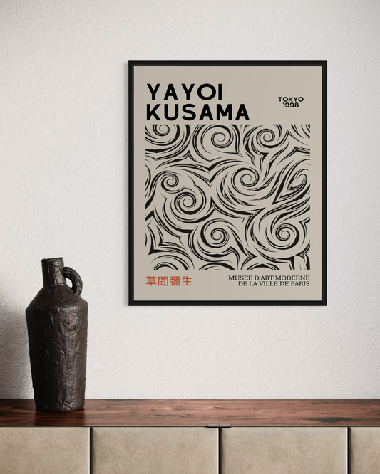 Yayoi Kusama Tokyo 1998 No.5 Poster