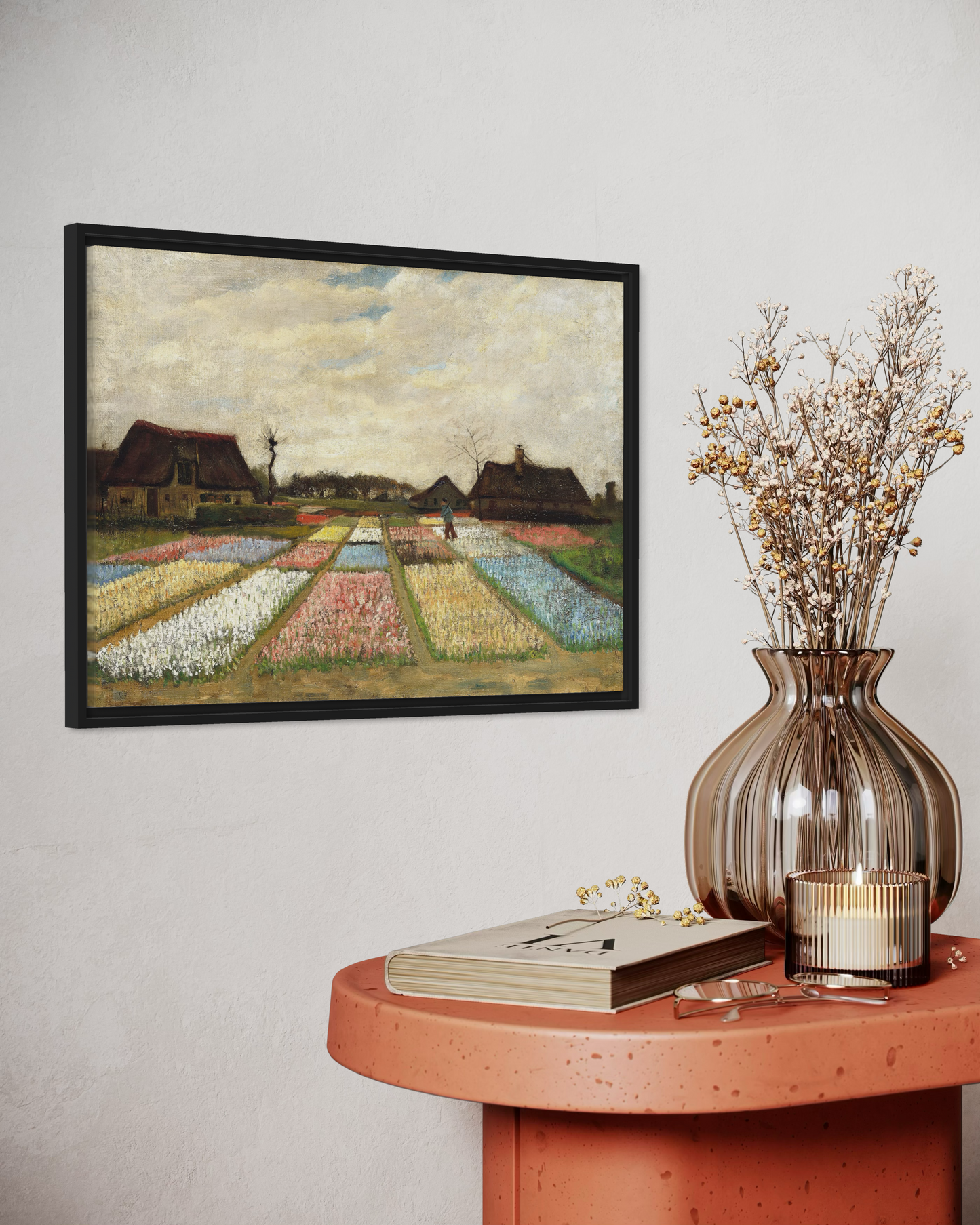 Van Gogh Hollanda'da Lale Tarlaları Poster