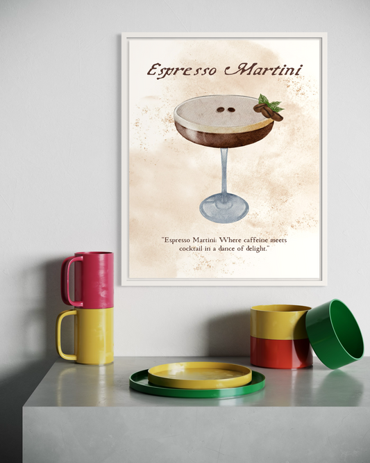 Espresso Martini Poster