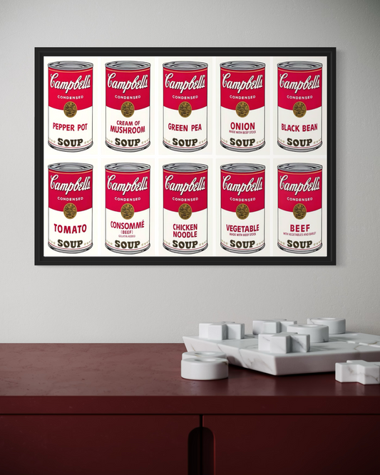 Andy Warhol Campbells Soup Poster