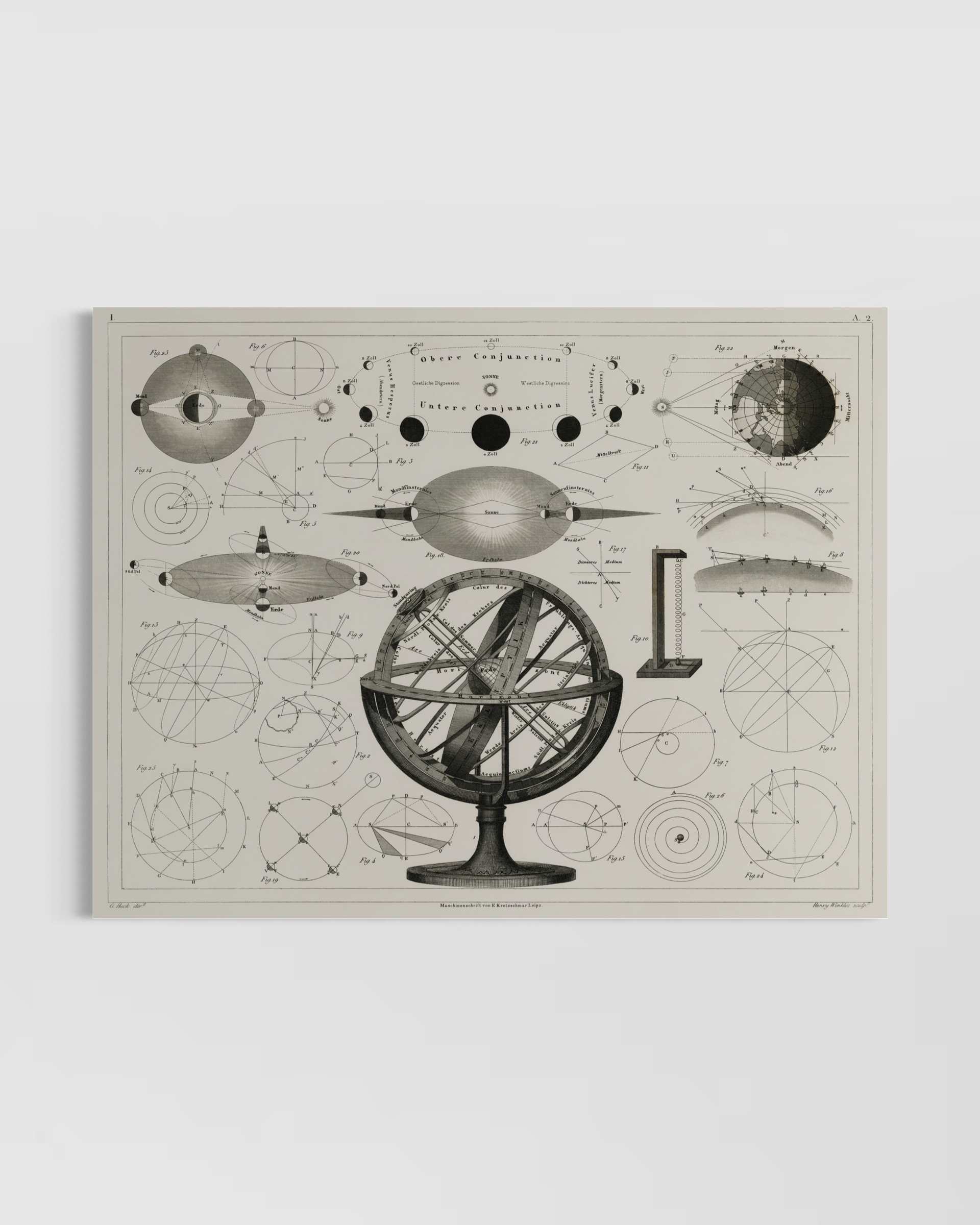Dark Abstract No.8 Poster
