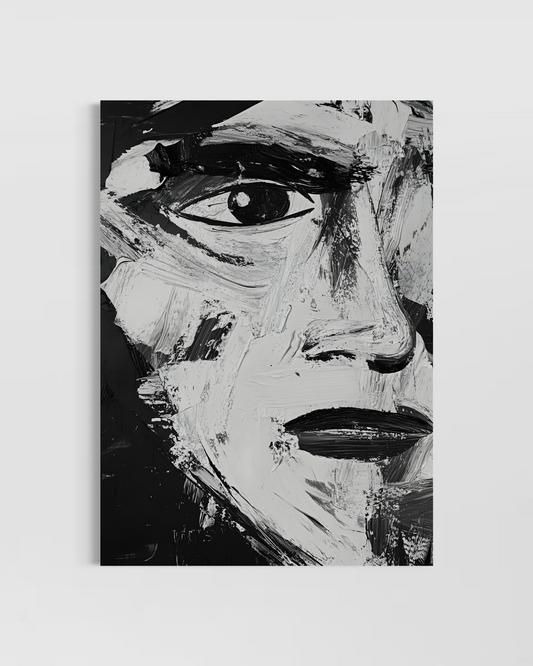 Dark Abstract No.4 Poster