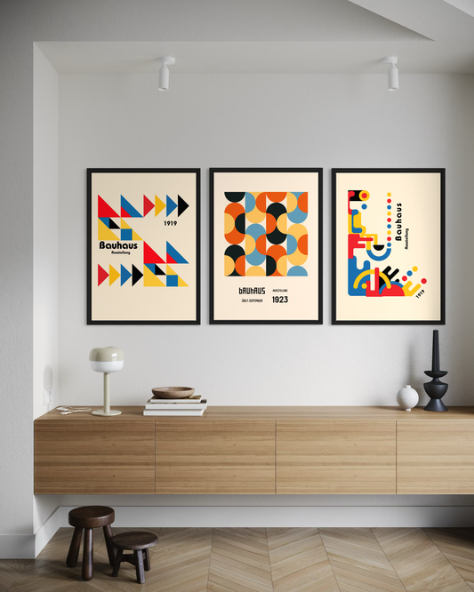 Bauhaus 3'lü Poster Seti