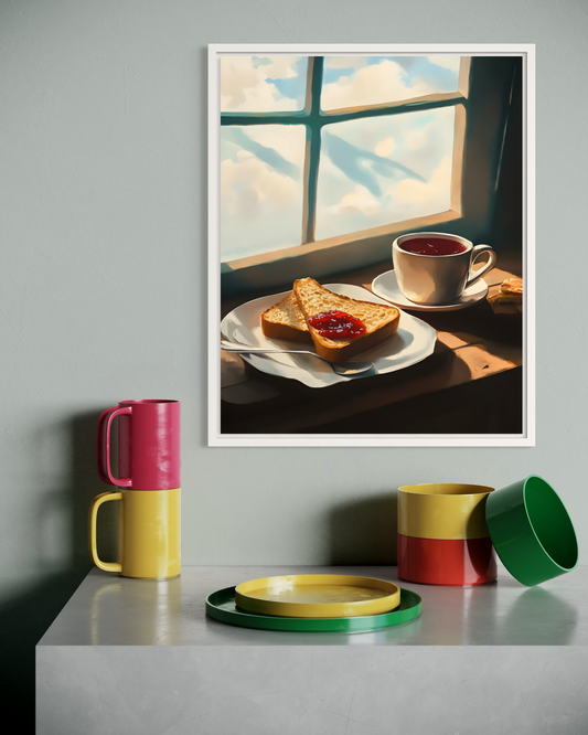 Breakfast Time Poster
