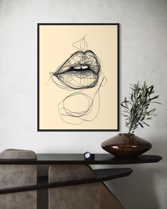 Lips Poster