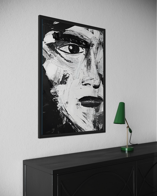 Dark Abstract No.4 Poster