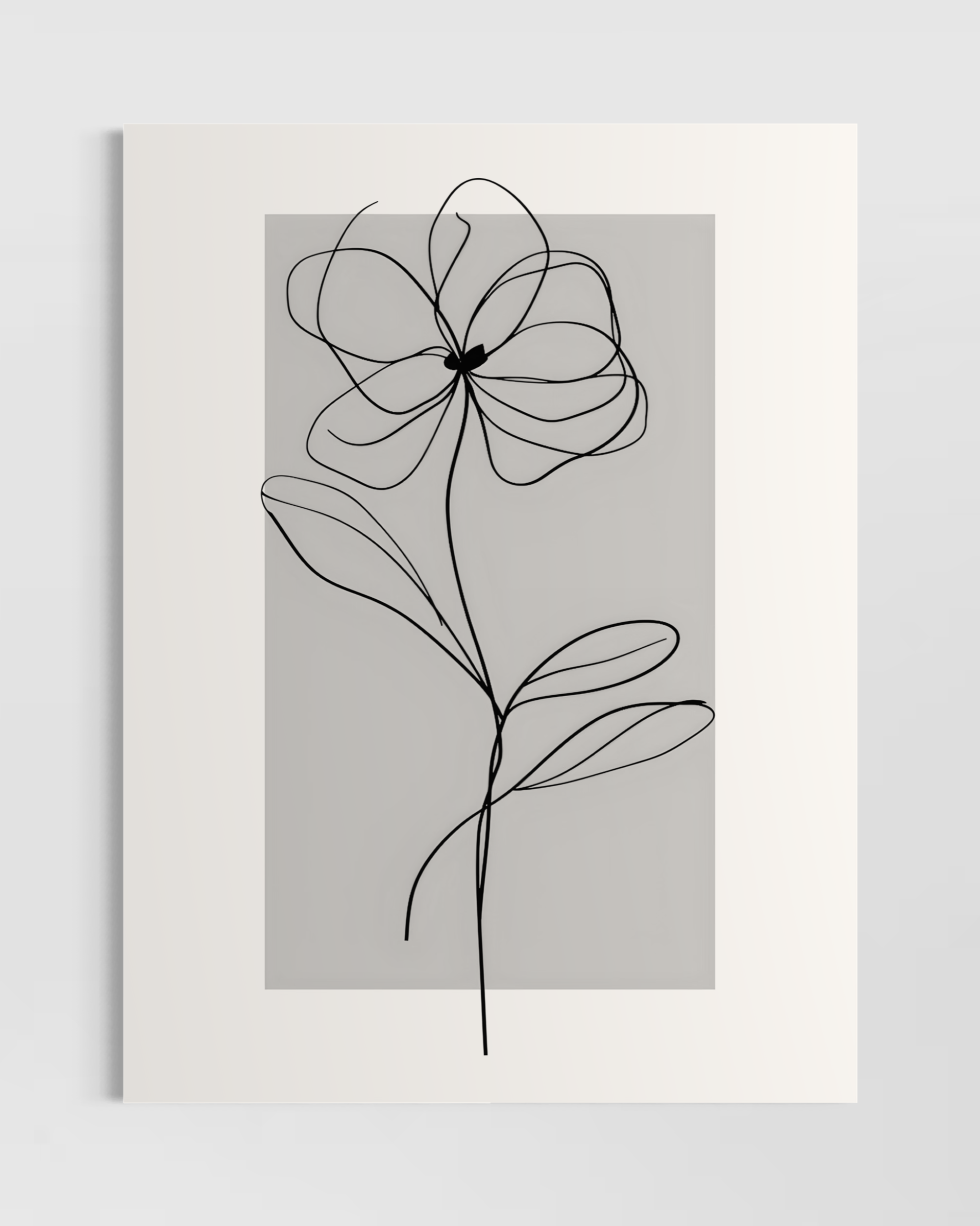 Floral Estetik Poster