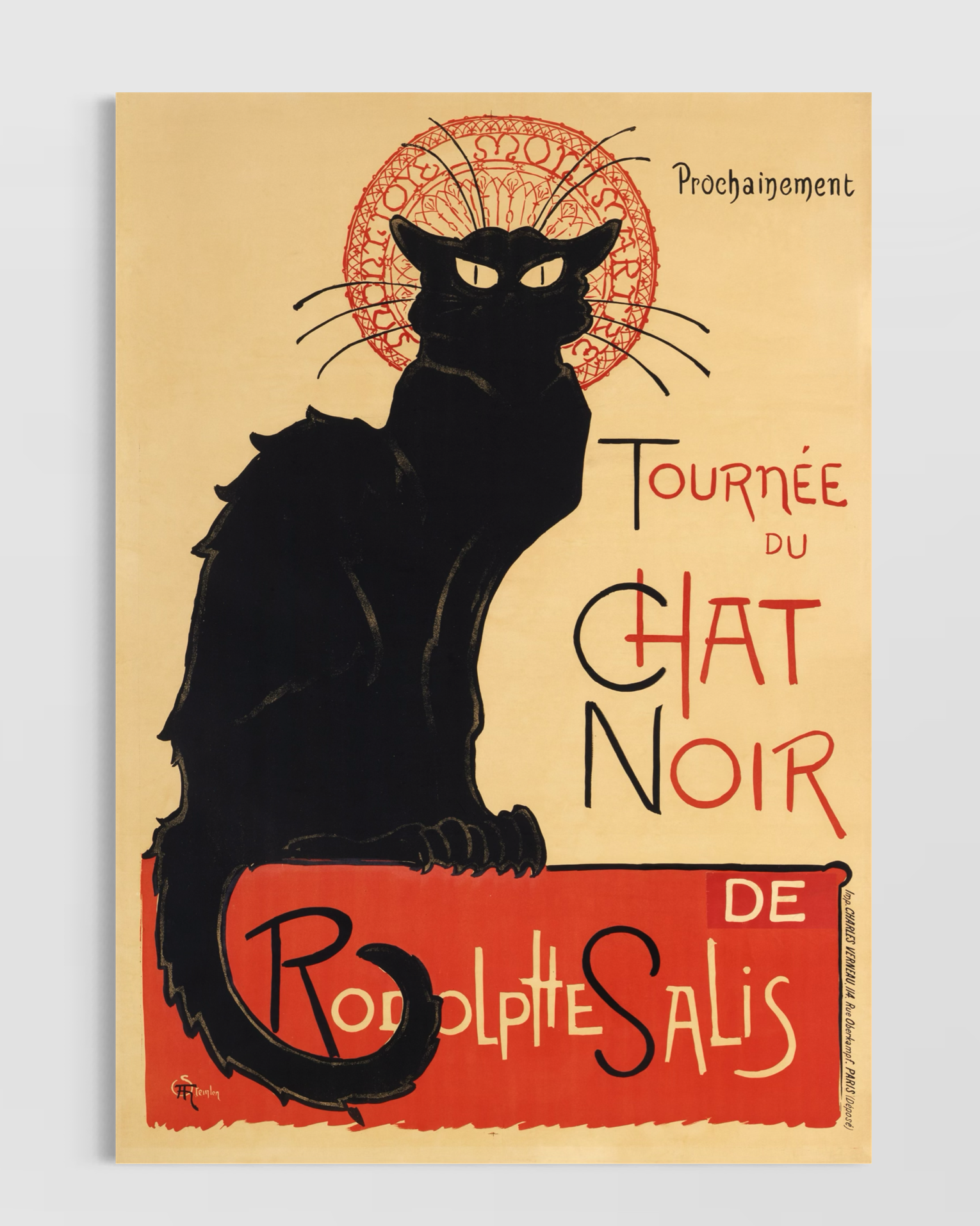Tournee du Chat Noir Poster