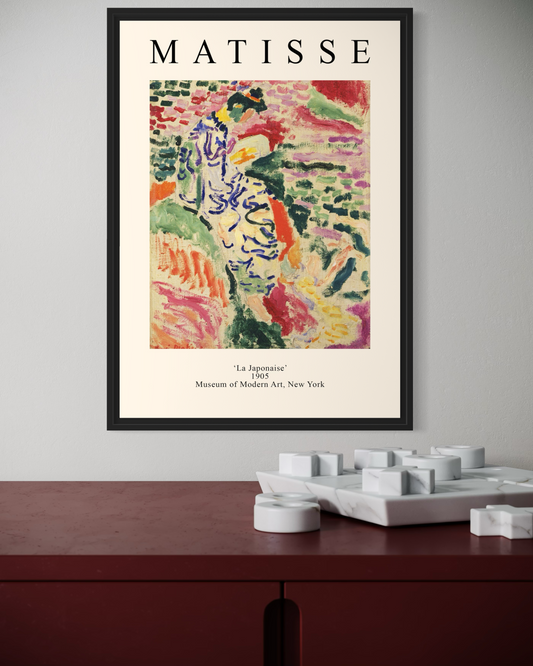Matisse La Japonaise Poster