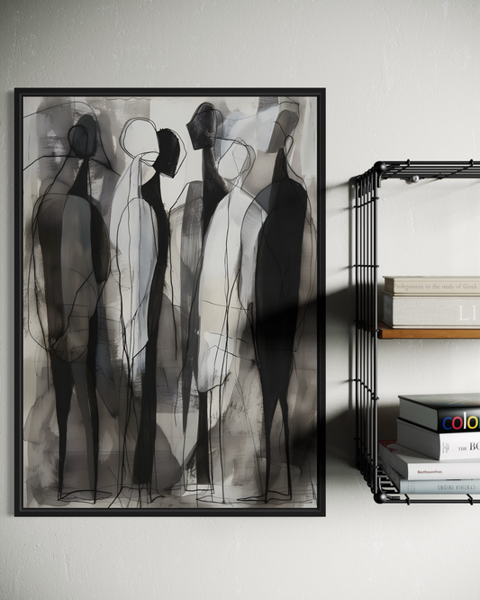 Dark Modern No.2 Poster