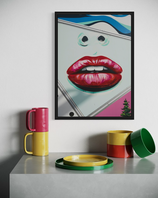 Lips No.2 Poster