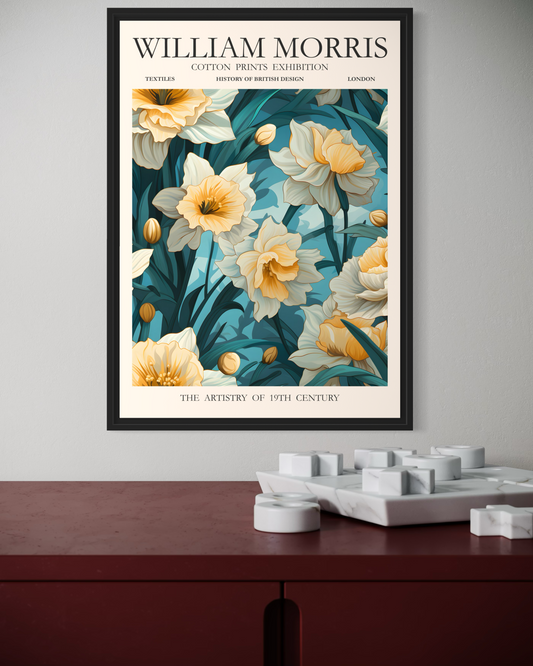 William Morris Cotton Prints Exhibition No.2 Poster