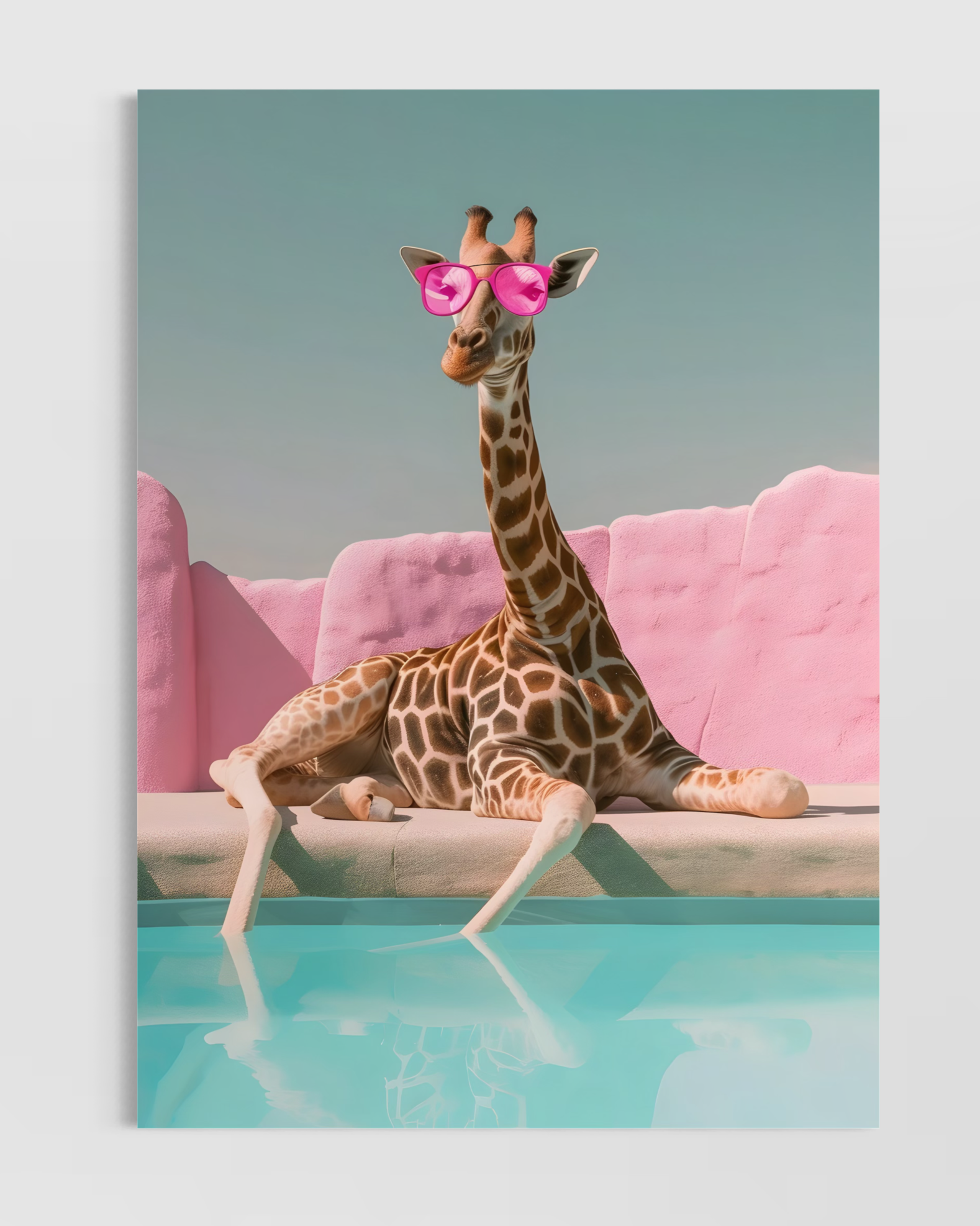 The Giraffe No.2 Poster