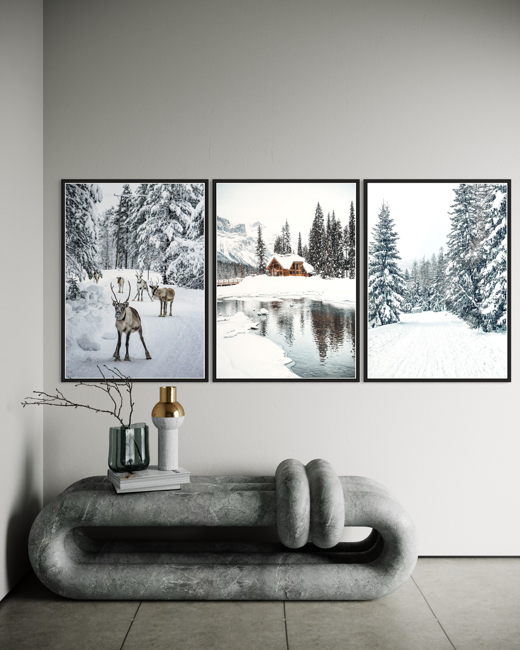 Doğa & Manzara 3'lü Poster Seti