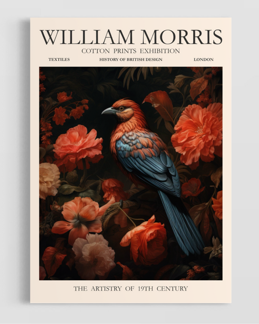 William Morris Cotton Prints Exhibition No.4 Poster