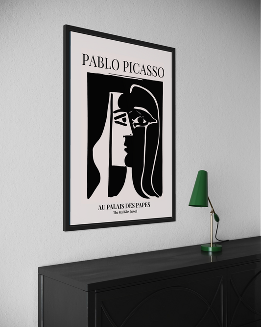 Picasso The Red Kiss Poster