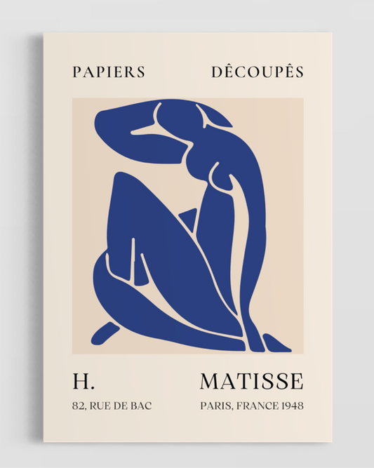 Matisse Papiers Decoupes Poster
