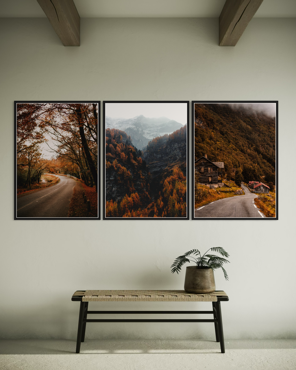 Doğa & Manzara 3'lü Poster Seti