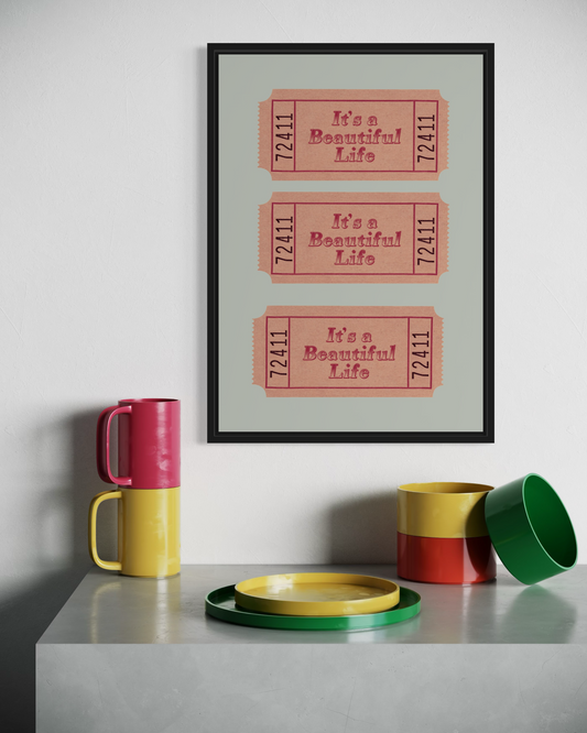 Beautiful Life Poster